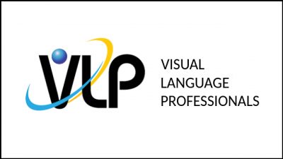 visual language professionals logo